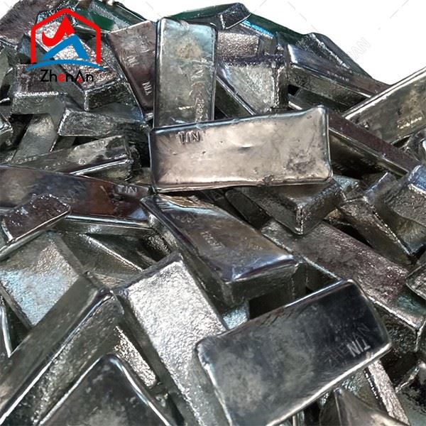 High Purity Tin Ingot For Industrial Applications factory